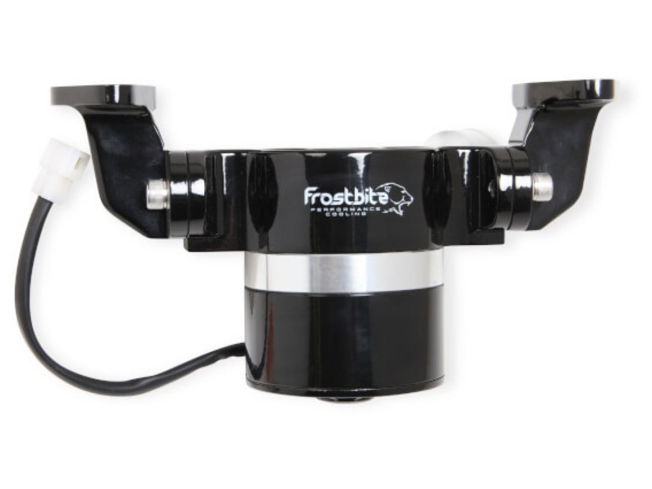 Frostbite Performance Cooling Aluminum 35gpm Electric Water Pump-BBF 429/460 Black w/Block off Plate