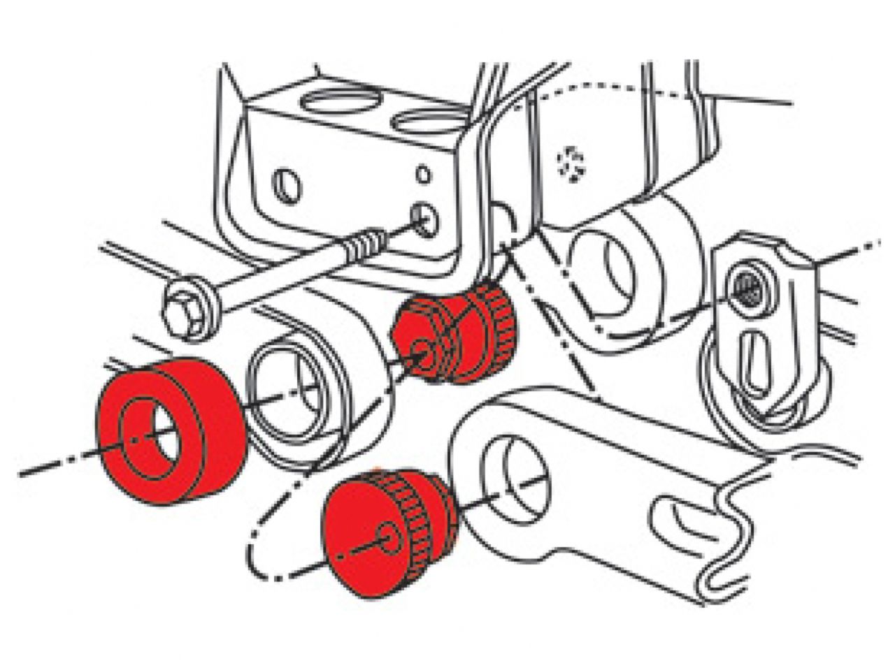 SPC Performance Cam/Toe Bushing Kit