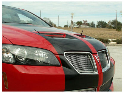 American Car Craft (ACC) Grille Insert;Pontiac G8 Grille Laser Mesh Hood Insert 2Pc Base GT GXP