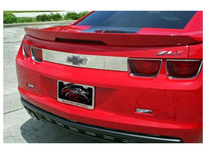 American Car Craft (ACC) Tailgate Trim;10-13 Camaro - Trunk Lid Stainless Steel Plate