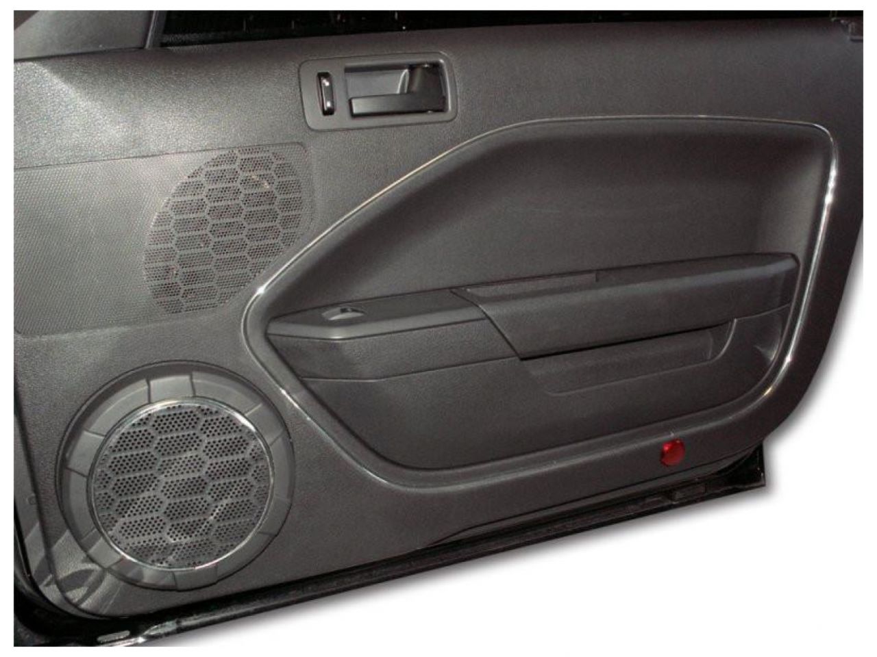 American Car Craft (ACC) Interior Trim Kit;05-09 V6 & GT Mustang - Door Trim Kit Chrome Vinyl