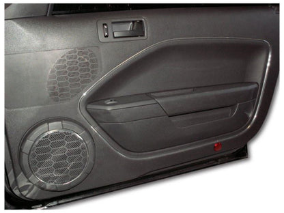 American Car Craft (ACC) Interior Trim Kit;05-09 V6 & GT Mustang - Door Trim Kit Chrome Vinyl