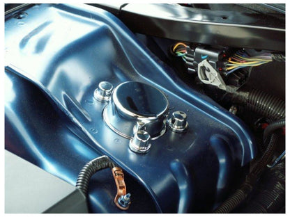 American Car Craft (ACC) Engine Dress Up Kit;08-18 Challenger - Chrome Shock Tower Cap Set 8Pc