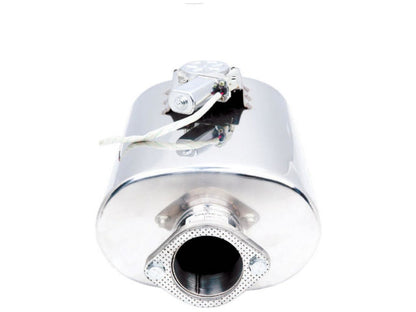 XForce Varex Universal Oval 6"X10" 16" Body Length,3" Flanged Inlet,Twin 3"