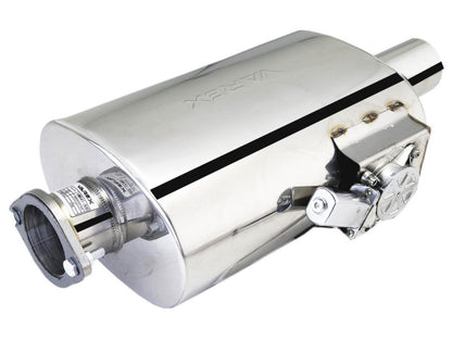 XForce Varex Universal Oval 6"X10",16" Body Length,3"Flanged Inlet,3"Single