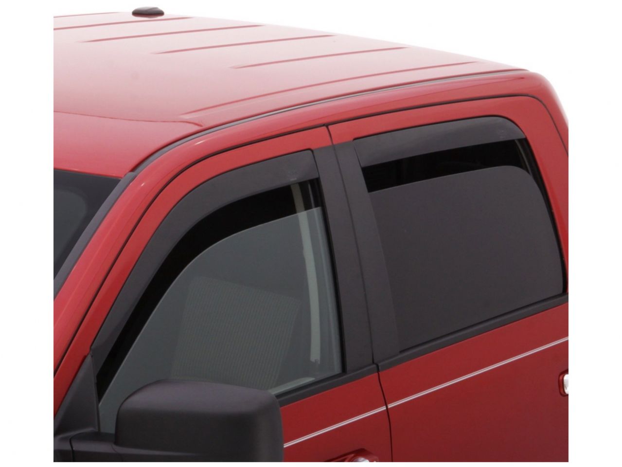 Auto Ventshade Low Profile Dark Smoke Ventvisor Side Window Deflector, 4-Piece Set