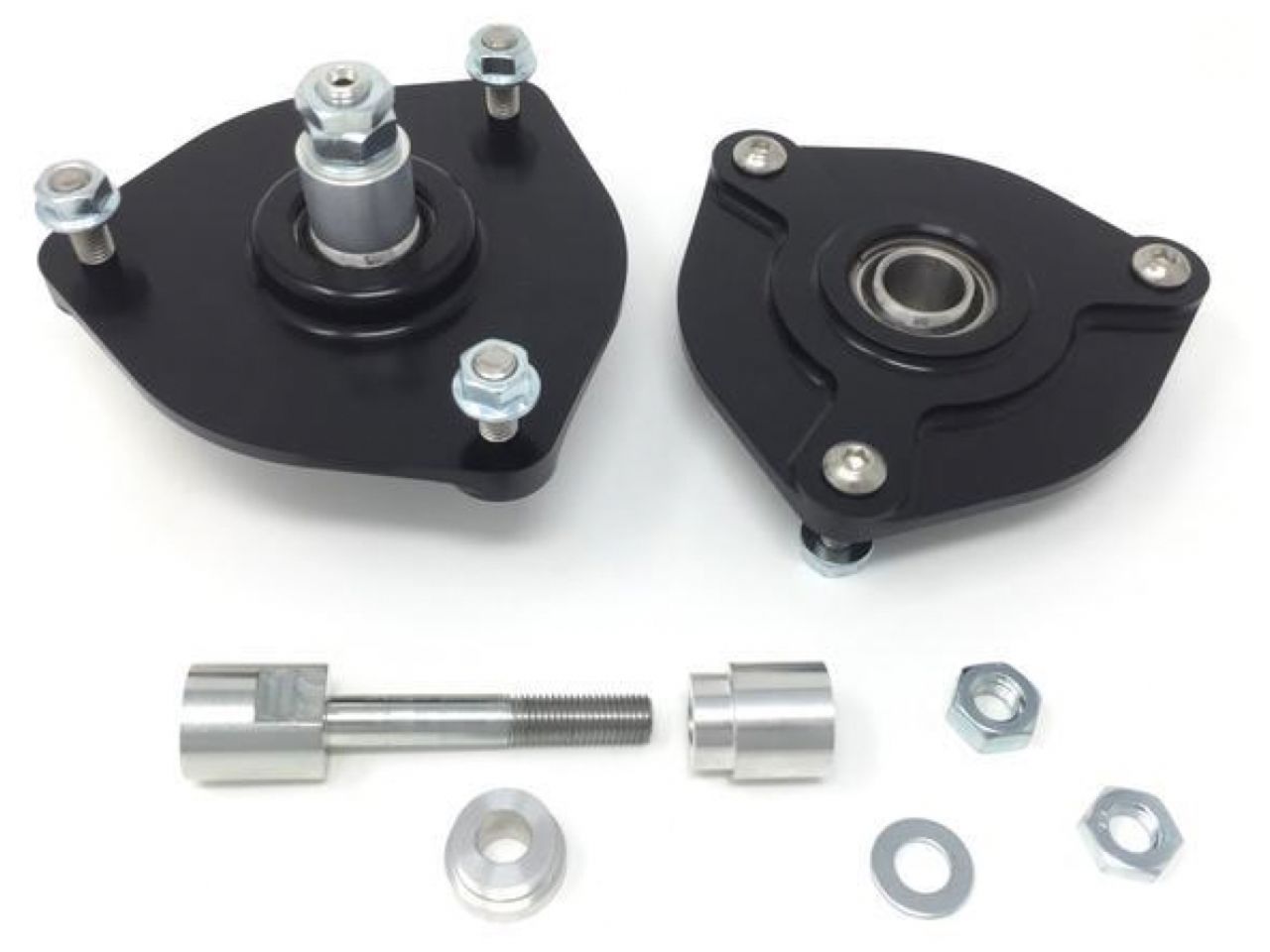 Diftech Upper Shock Mounts front - Coilover Suspension Top Hats for Nissan 370