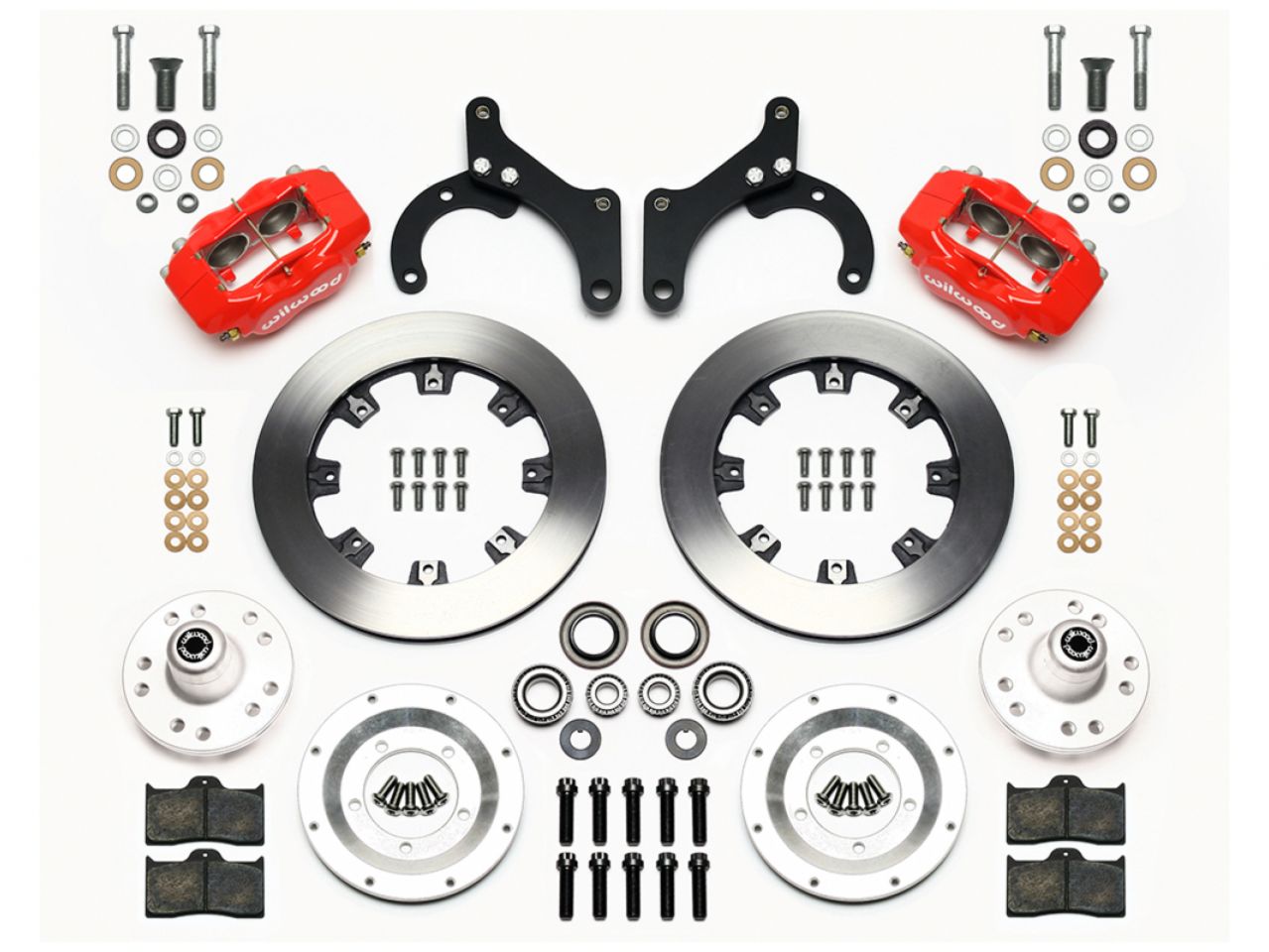 Wilwood FDL Front Kit,12.19",Red 59-64 Chevy Impala/63-64 Corvette