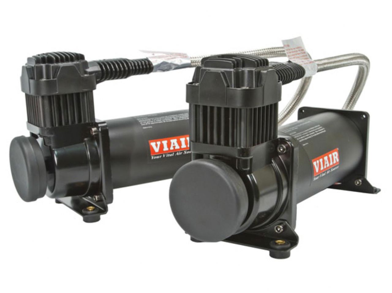 AIRLIFT Viair 444C Dual Pack Compressor Stealth Black- 200 PSI