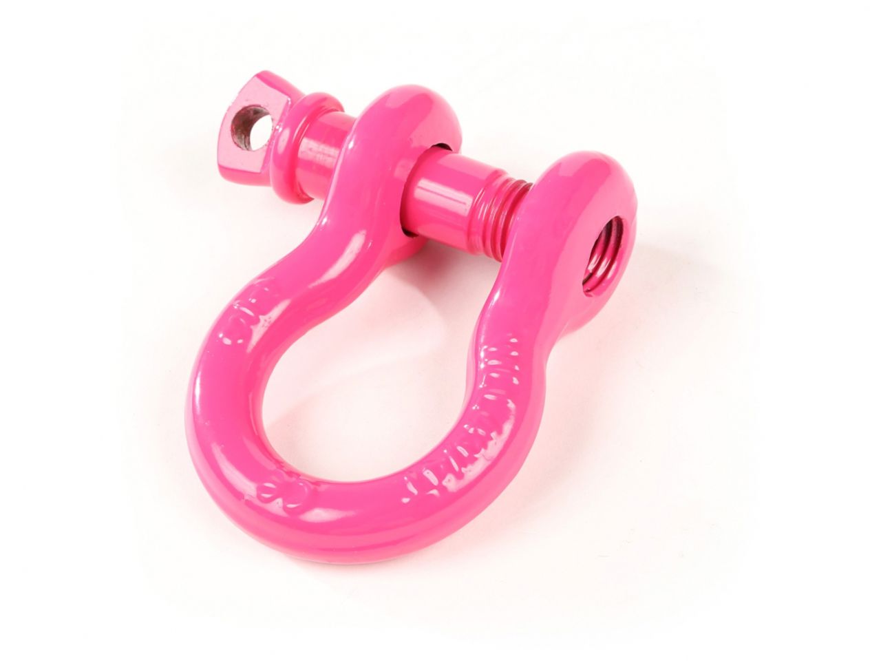 Rugged Ridge D-Ring Shackle Kit,3/4 Inch,Pink,Steel,Pair