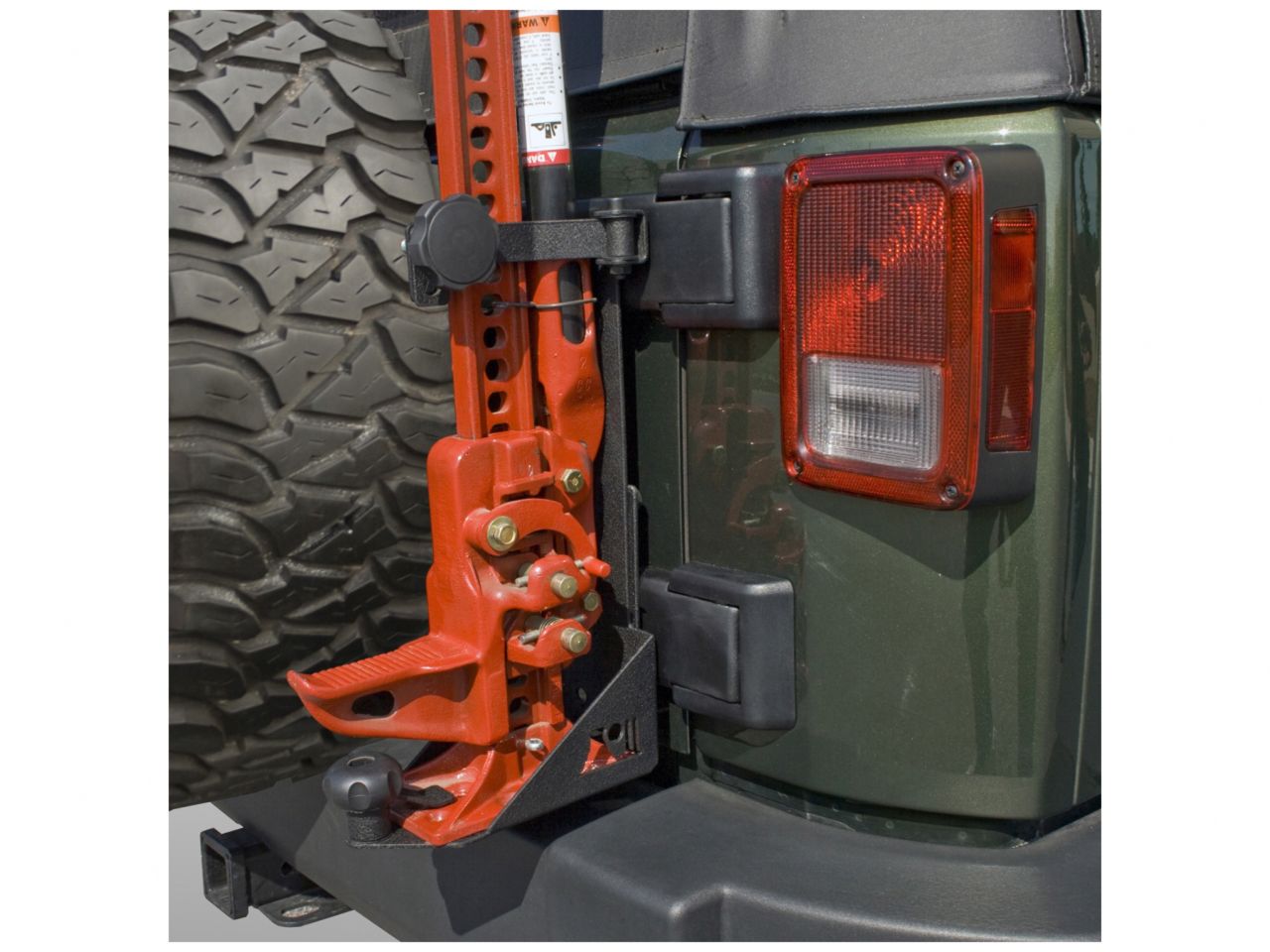 Rugged Ridge Jack Mounting Bracket Kit;07-18 Jeep Wrangler JK/JKU