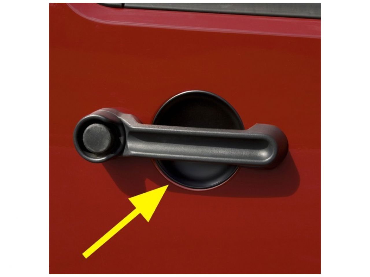 Rugged Ridge Door Handle Recess Guard Kit;07-18 Jeep Wrangler JK