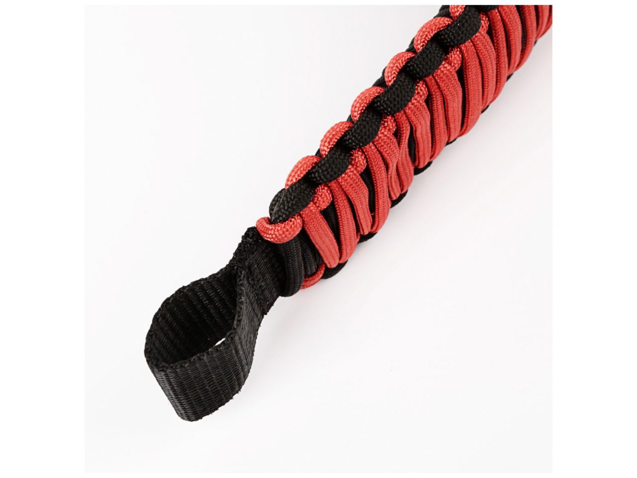 Rugged Ridge Grab Handle,Paracord,Seat Mounted,Red;07-18 Jeep Wrangler JK/JL