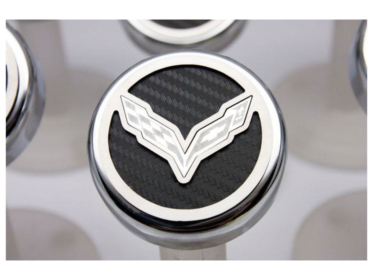 American Car Craft (ACC) 2014-2019 Corvette Z06/C7/Z51 Stingray - Fluid Cap Cover 5Pc Set