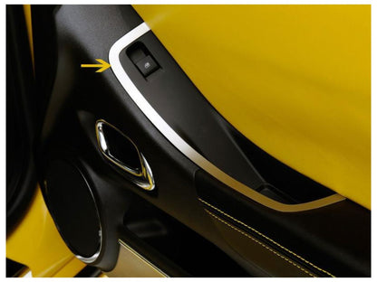 American Car Craft (ACC) Camaro Door Handle Pull Trim Brushed Interior 2Pc 2010-2015