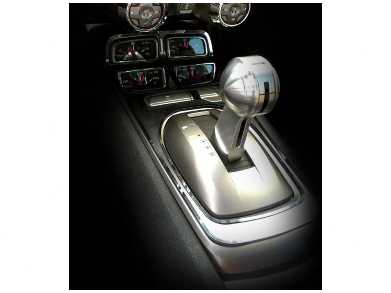 American Car Craft (ACC) 2010-2015 Camaro - Shifter Plate Cover,For Automatic Equipped w/Gauge