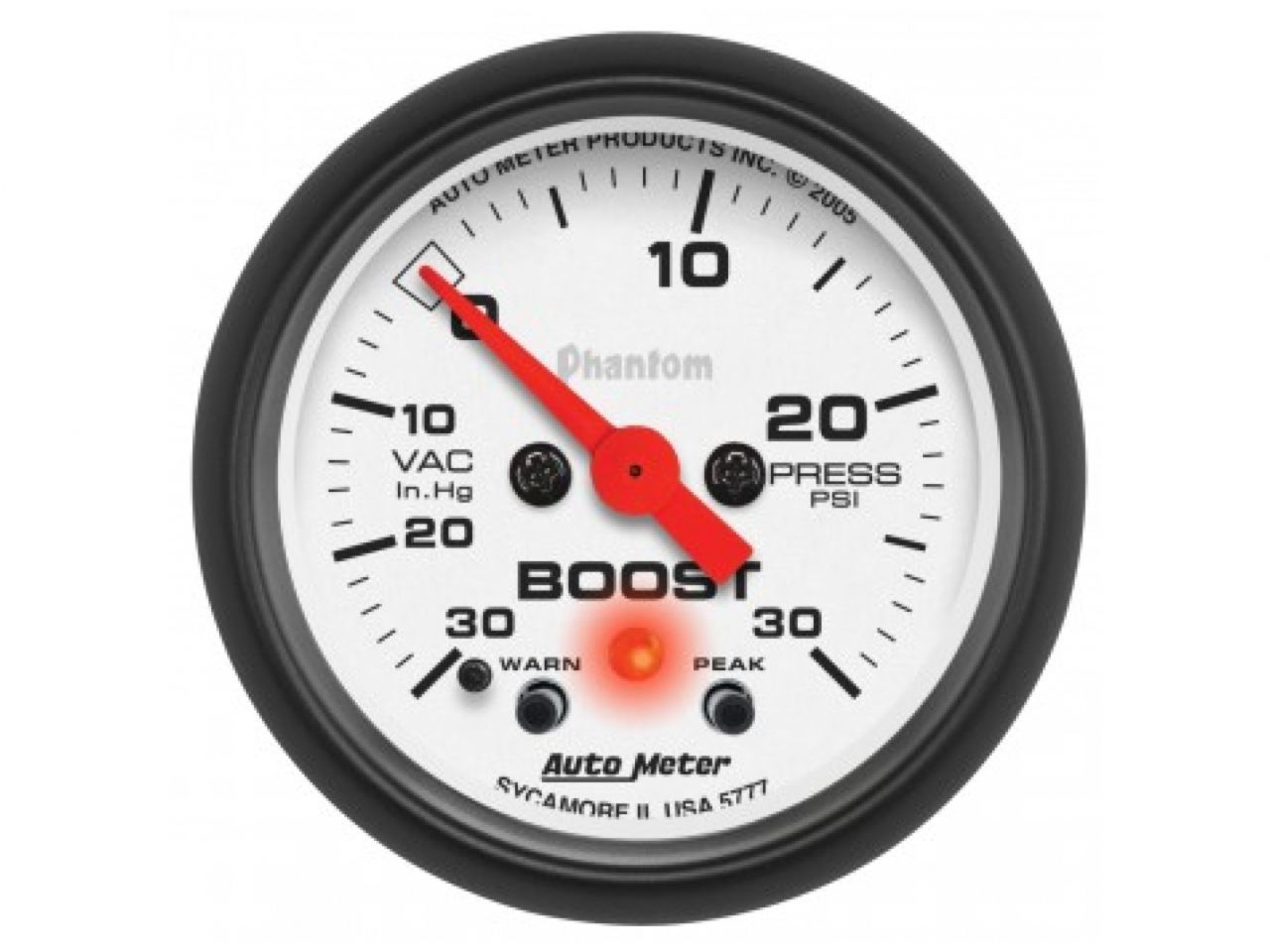 Autometer Boost Gauge 5777 Item Image