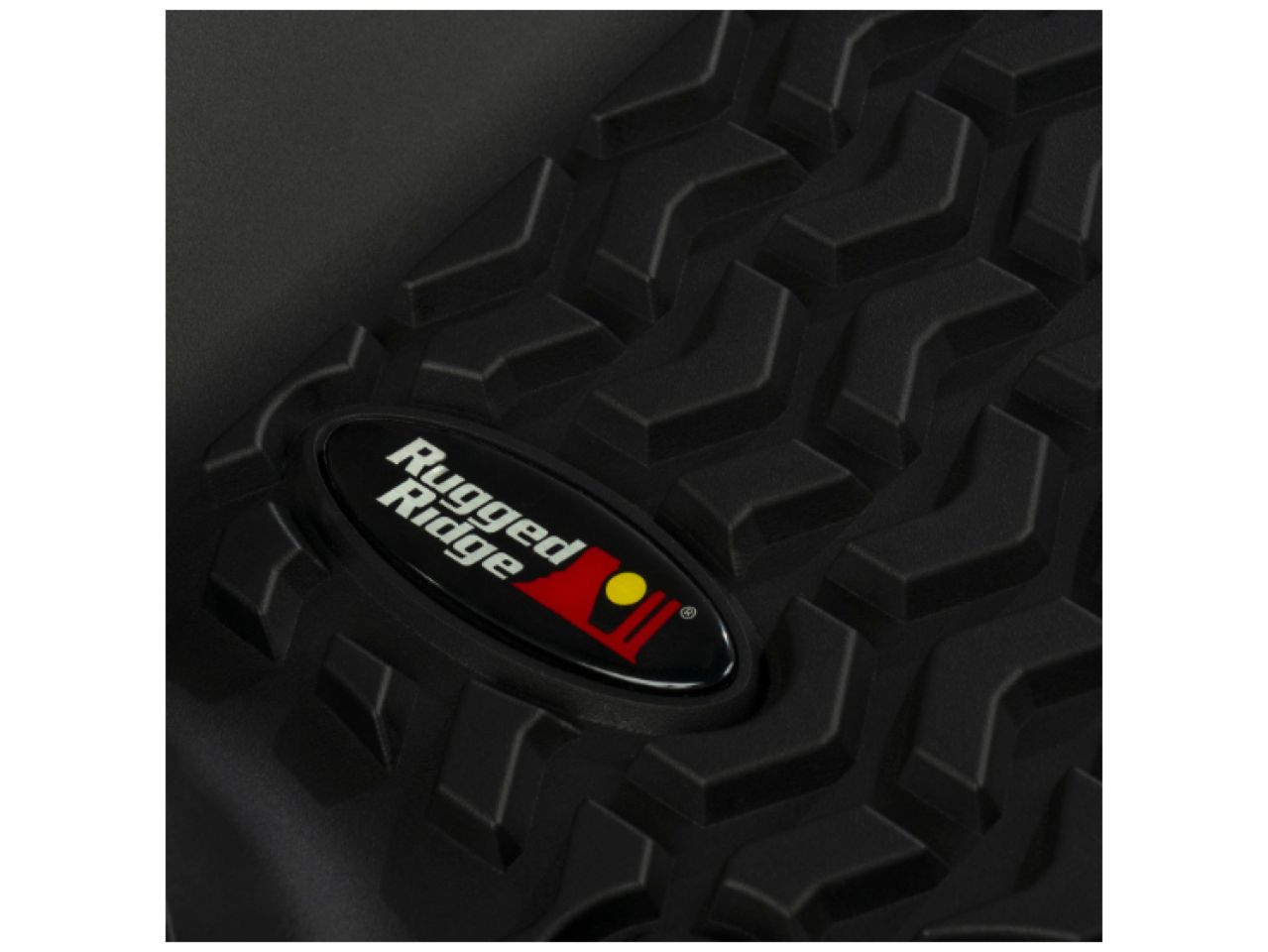 Rugged Ridge Floor Liner, Rear,Black,18-19 Jeep Wrangler JL,2 Door