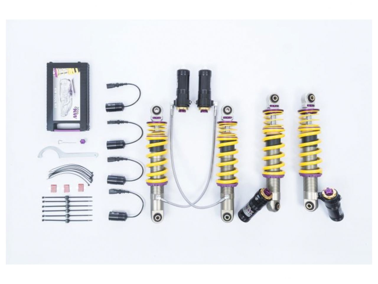 KW V4 Coilover Kit Bundle Audi R8 V10, Lamborghini Gallardo LP 560-4; with magnetic ride 3A711005