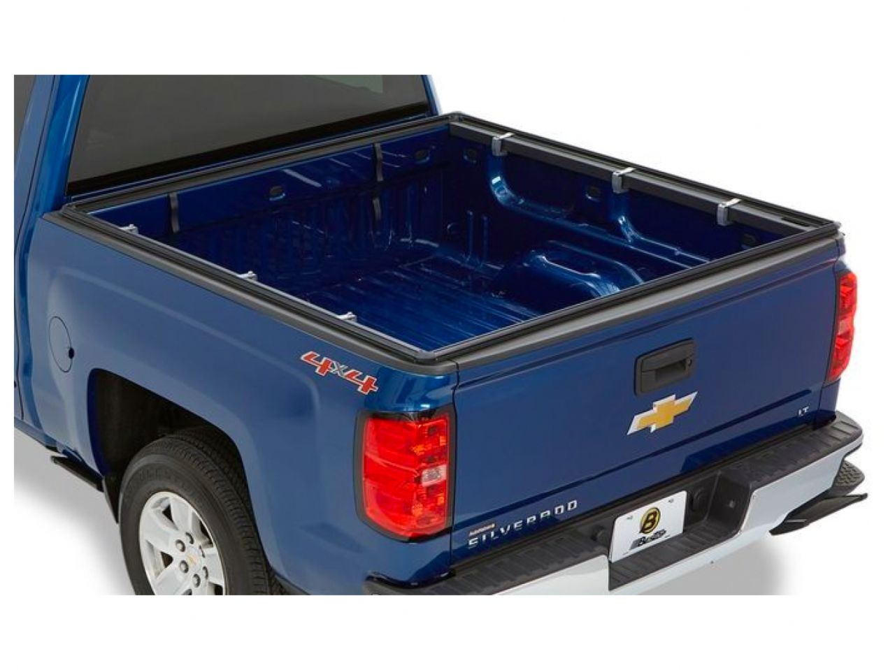 Bestop ZipRail Soft Tonneau Cover For Toyota 03-06 Tundra Double Cab,6' Bed