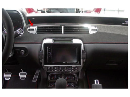 American Car Craft (ACC) 2012-2015 Camaro - A/C Vent Trim Brushed/Polished Center Kit