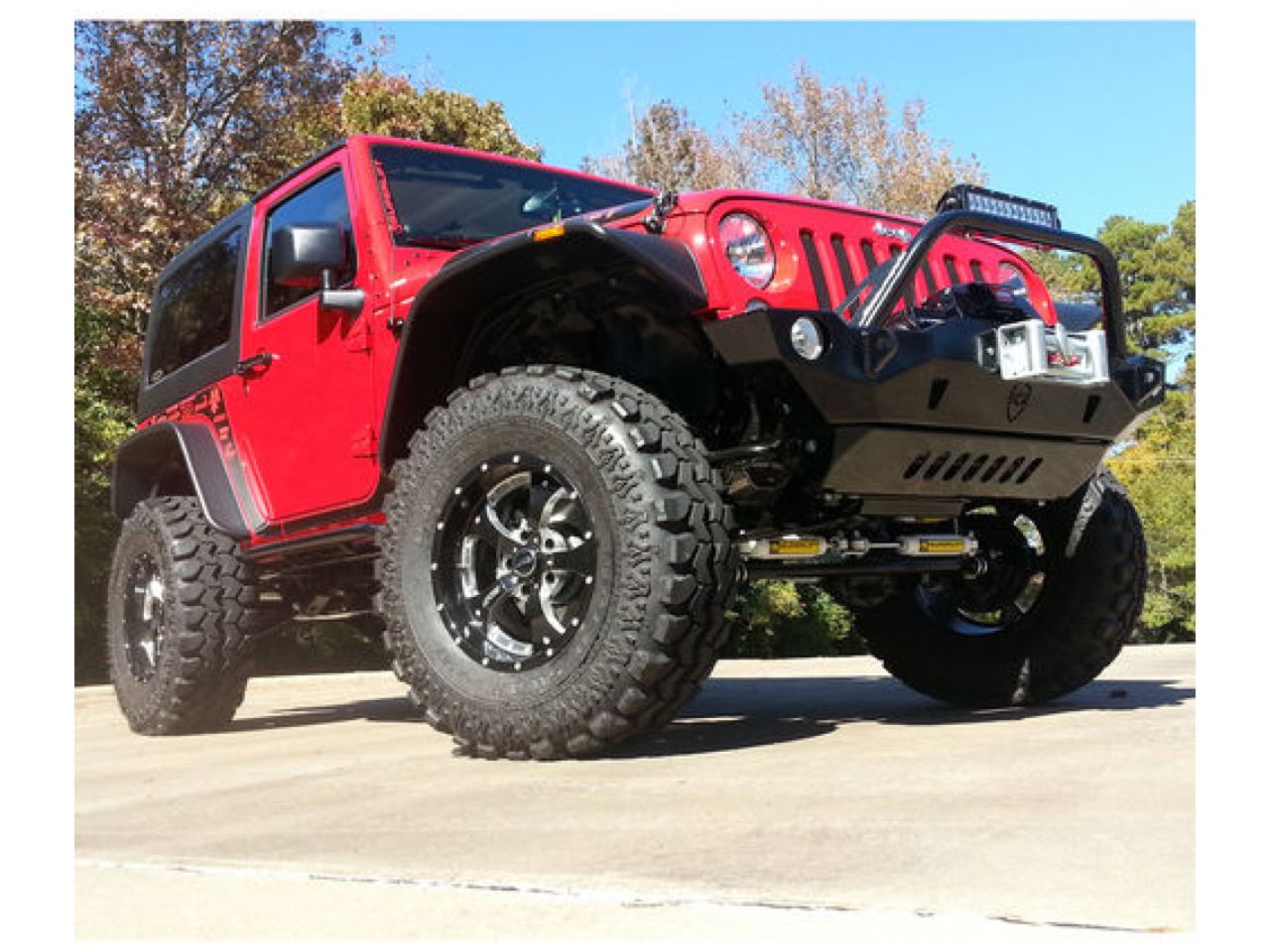 Superlift 4 inch Lift Kit - 2007-2018 Jeep Wrangler JK Unlimited - Standard Kit