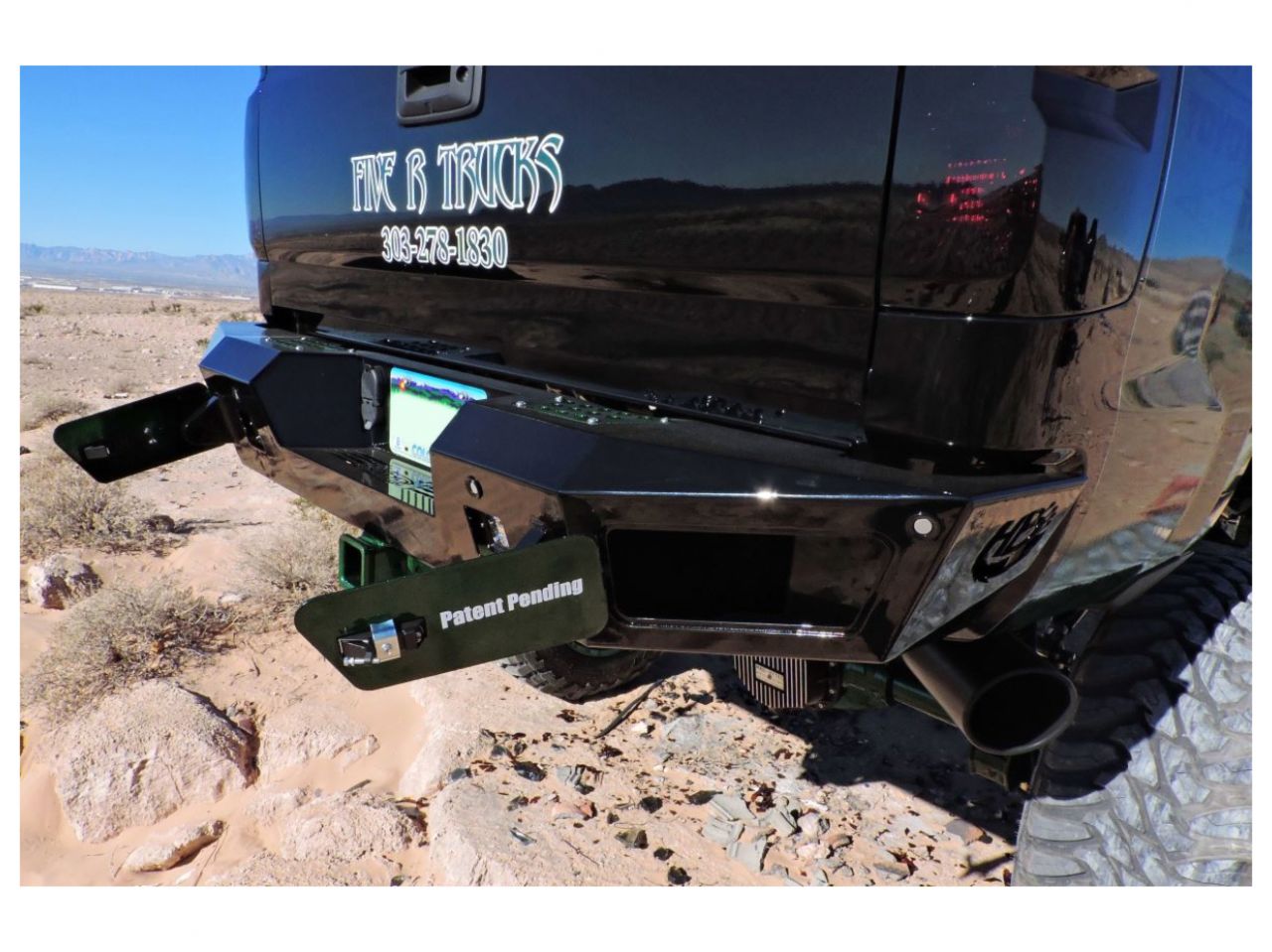 Addictive Desert Designs 2015-Up Chevy/GMC 2500/3500 Honeybadger Rear Bumper w/Backup Sensor