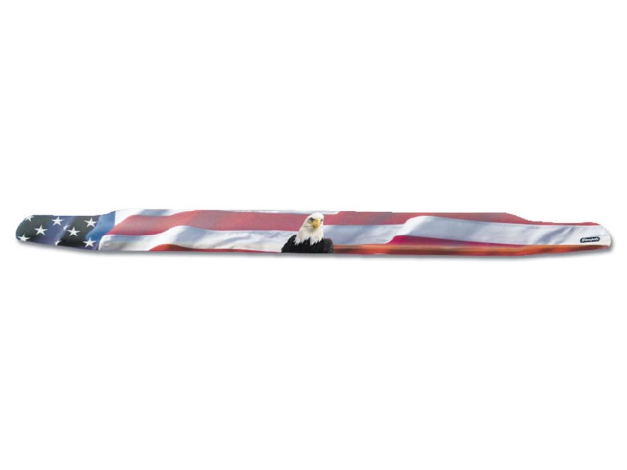 Stampede Vigilante Premium Hood Protector,American Flag w/Eagle,For 2007-2013