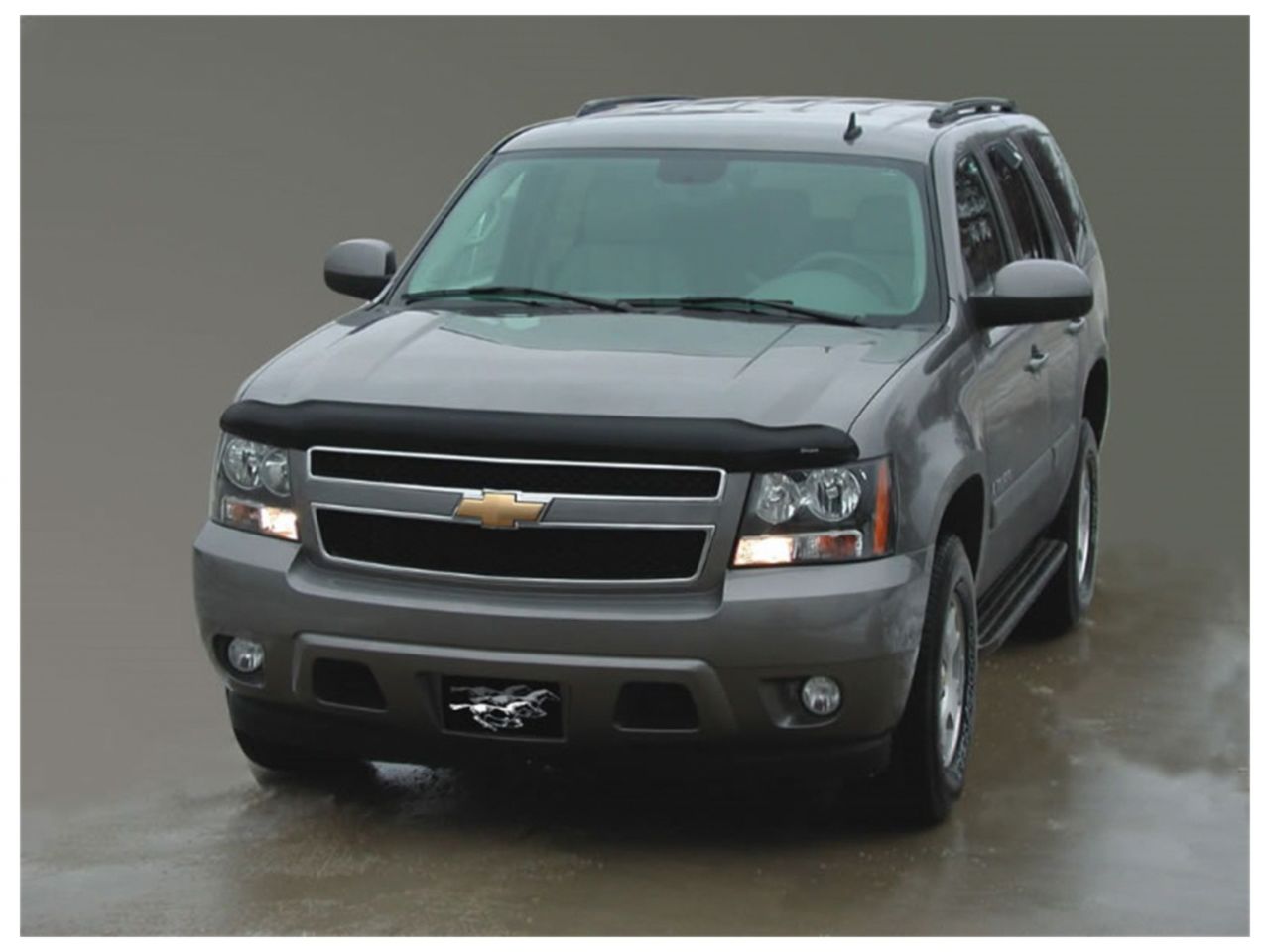 Stampede Vigilante Premium Hood Protector,Smoke,For 2007-2013 Chevrolet