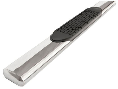 Innovative Creations Inc 5 Inch Oval - Stainless Steel - Cab Length - Nerf Bars
