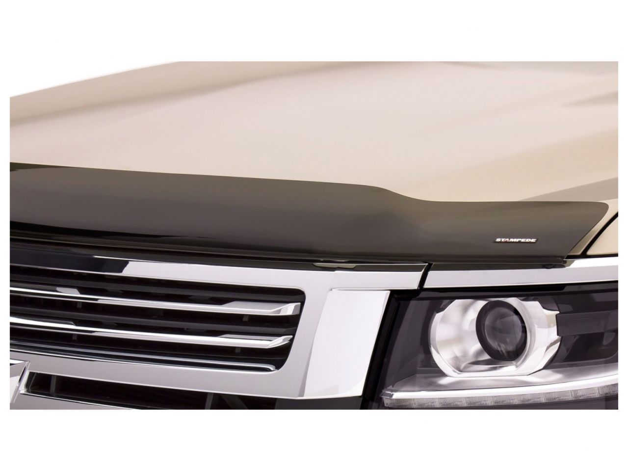 Stampede Vigilante Premium Hood Protector,Smoke,For 15-19 GMC Yukon/Yukon XL