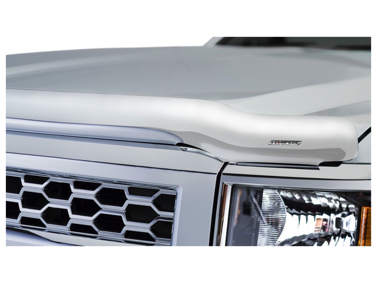 Stampede Vigilante Premium Hood Protector,Chrome,For 2014-2015 Chevrolet