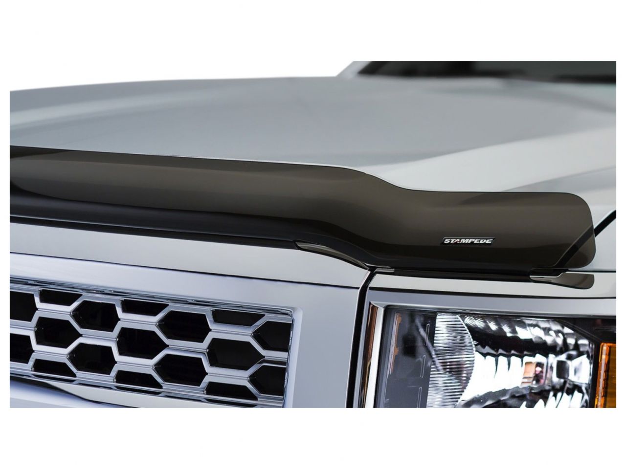 Stampede Vigilante Premium Hood Protector,Smoke,For 14-15 Chevrolet Silverado