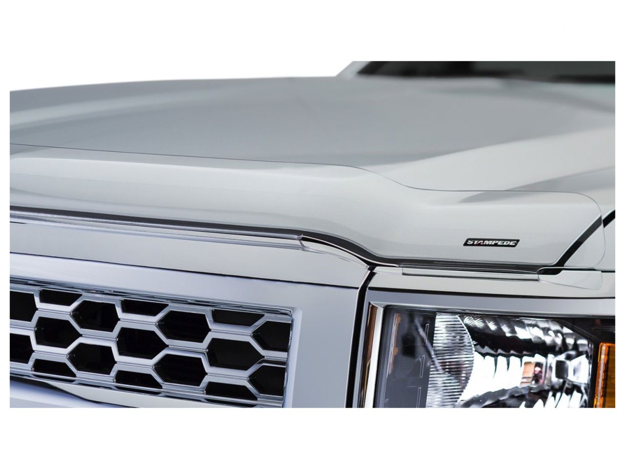 Stampede Vigilante Premium Hood Protector,Clear,For 14-15 Chevrolet Silverado