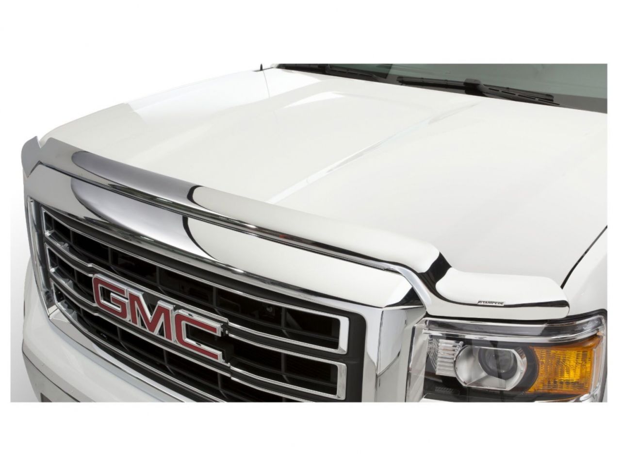 Stampede Vigilante Premium Hood Protector,Chrome,For 2011-2014 GMC Sierra 2500