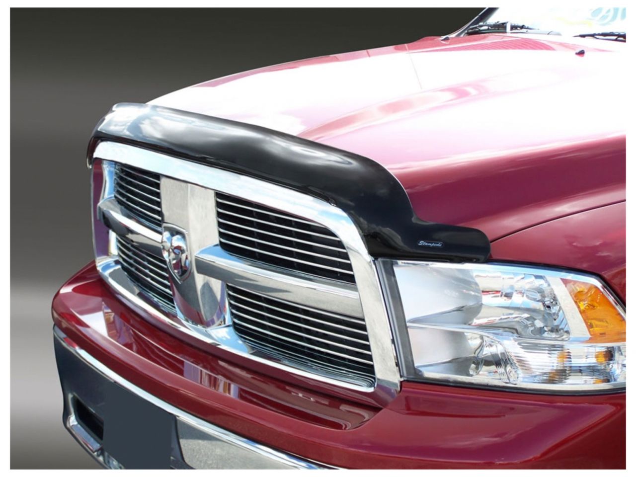 Stampede Vigilante Premium Hood Protector,Smoke,For 2019 Ram 1500 Classic