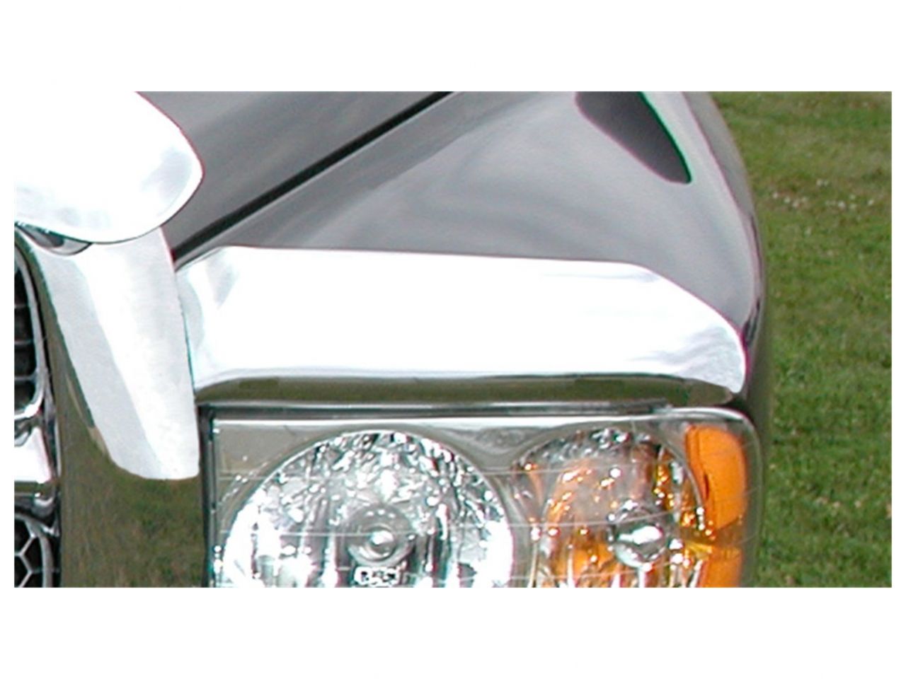 Stampede Vigilante Premium Hood Protector,Chrome,For 2002-2005 Dodge Ram 1500