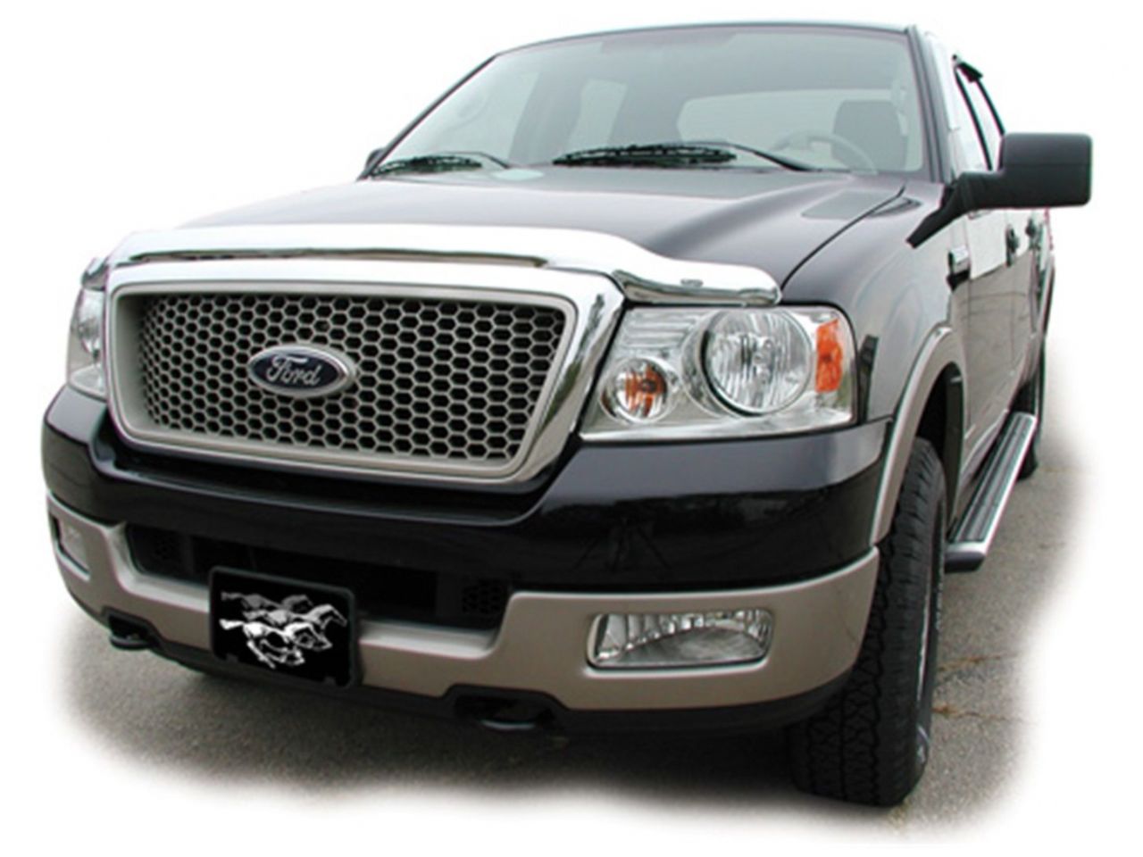 Stampede Vigilante Premium Hood Protector,Chrome,For 1997-2002 Ford Expedition