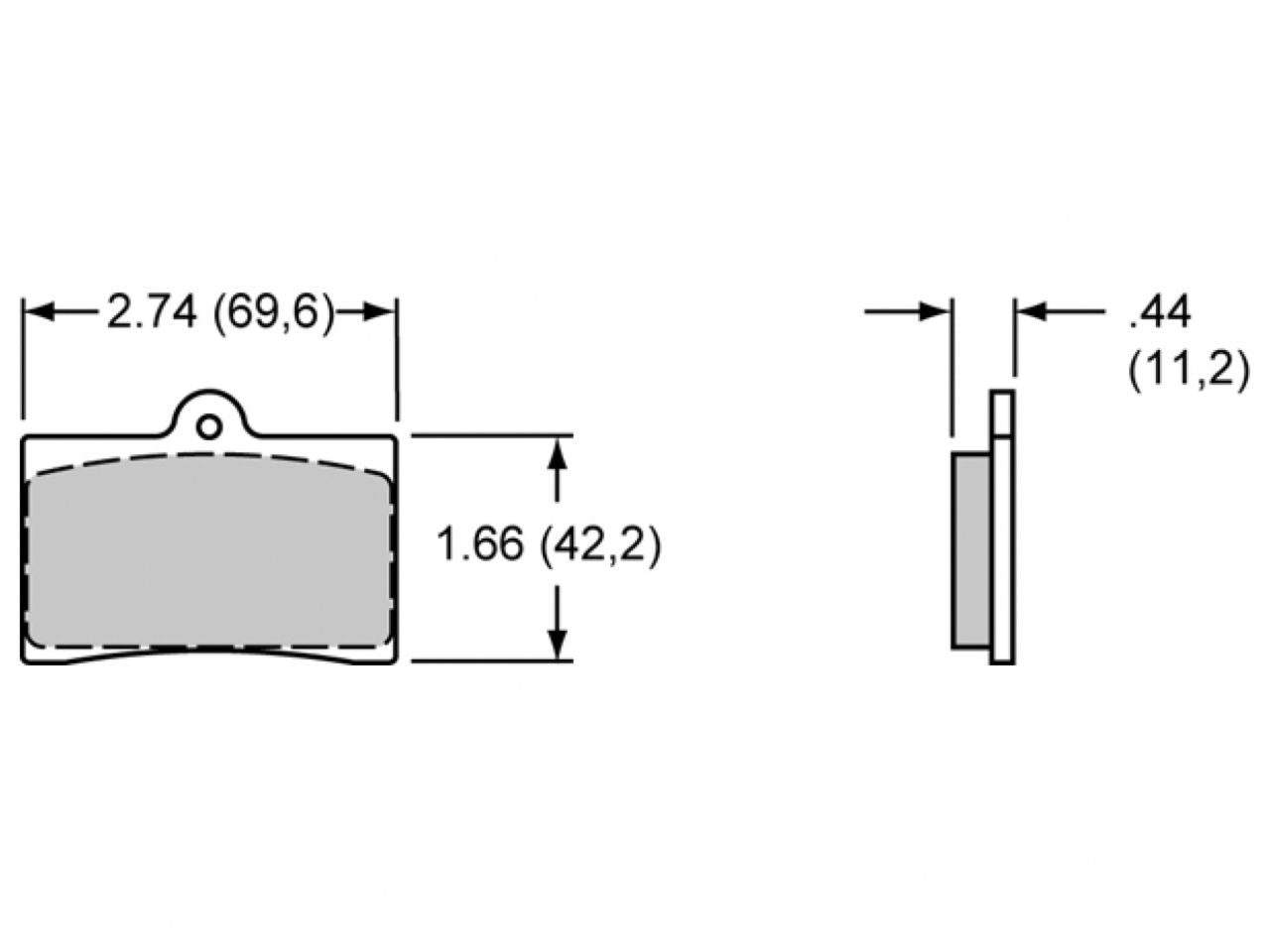 Wilwood PolyMatrix Pad Set