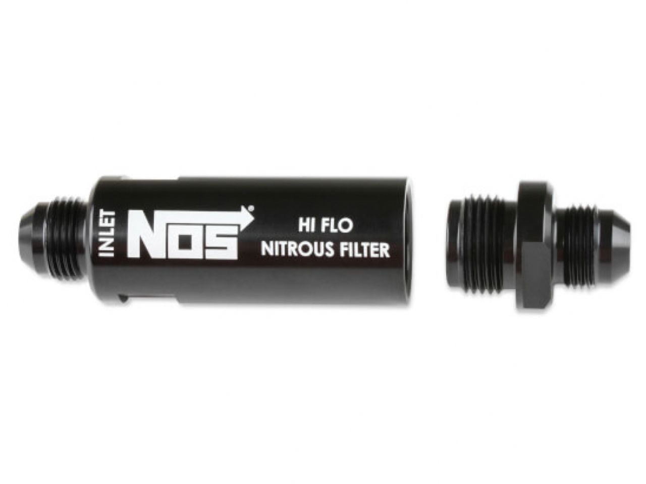 NOS In-Line Hi-Flow Nitrous Filter,8AN - Black