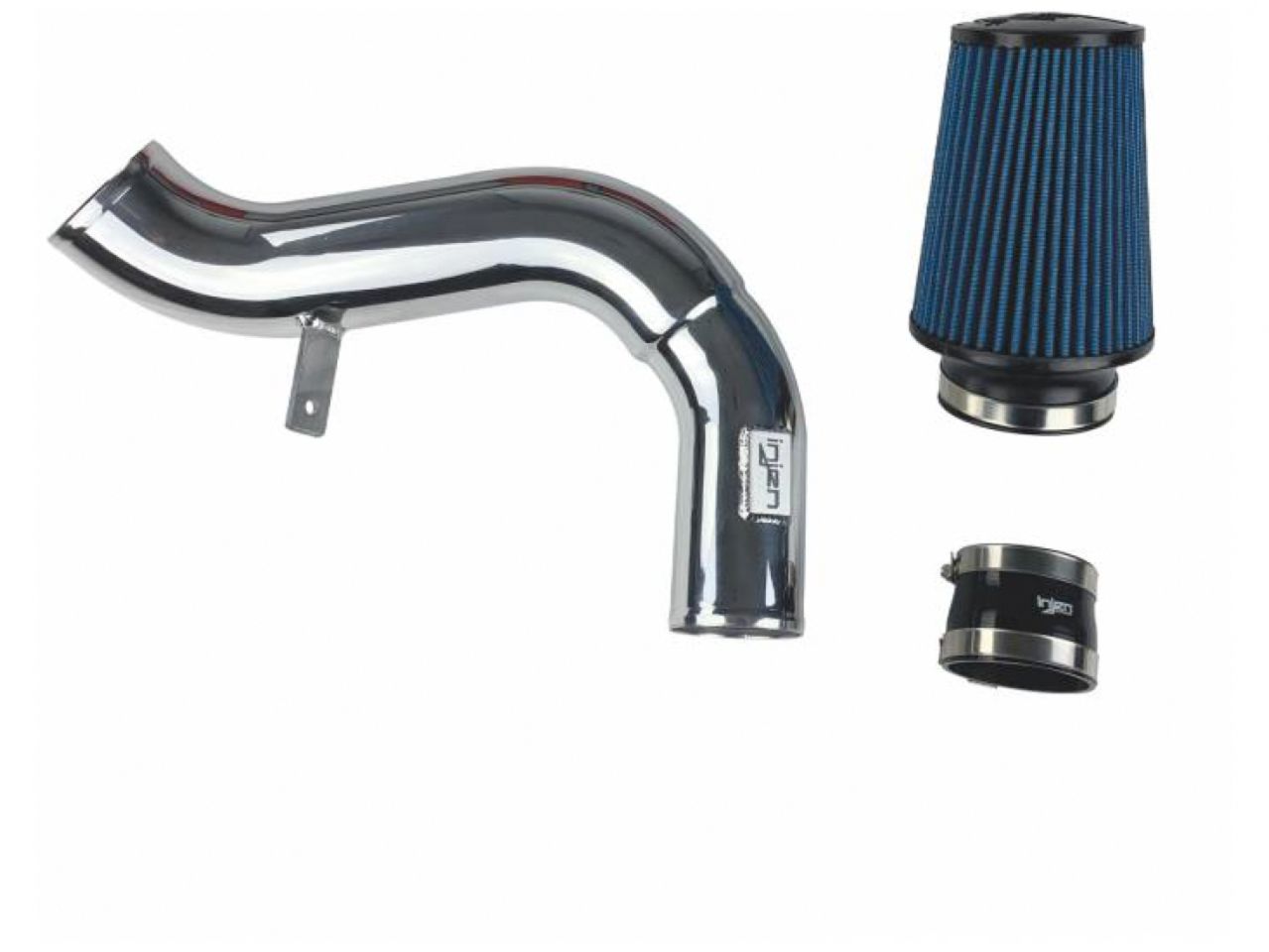 Injen Polished Short Ram Cold Air Intake System with SuperNano-Web Dry Air