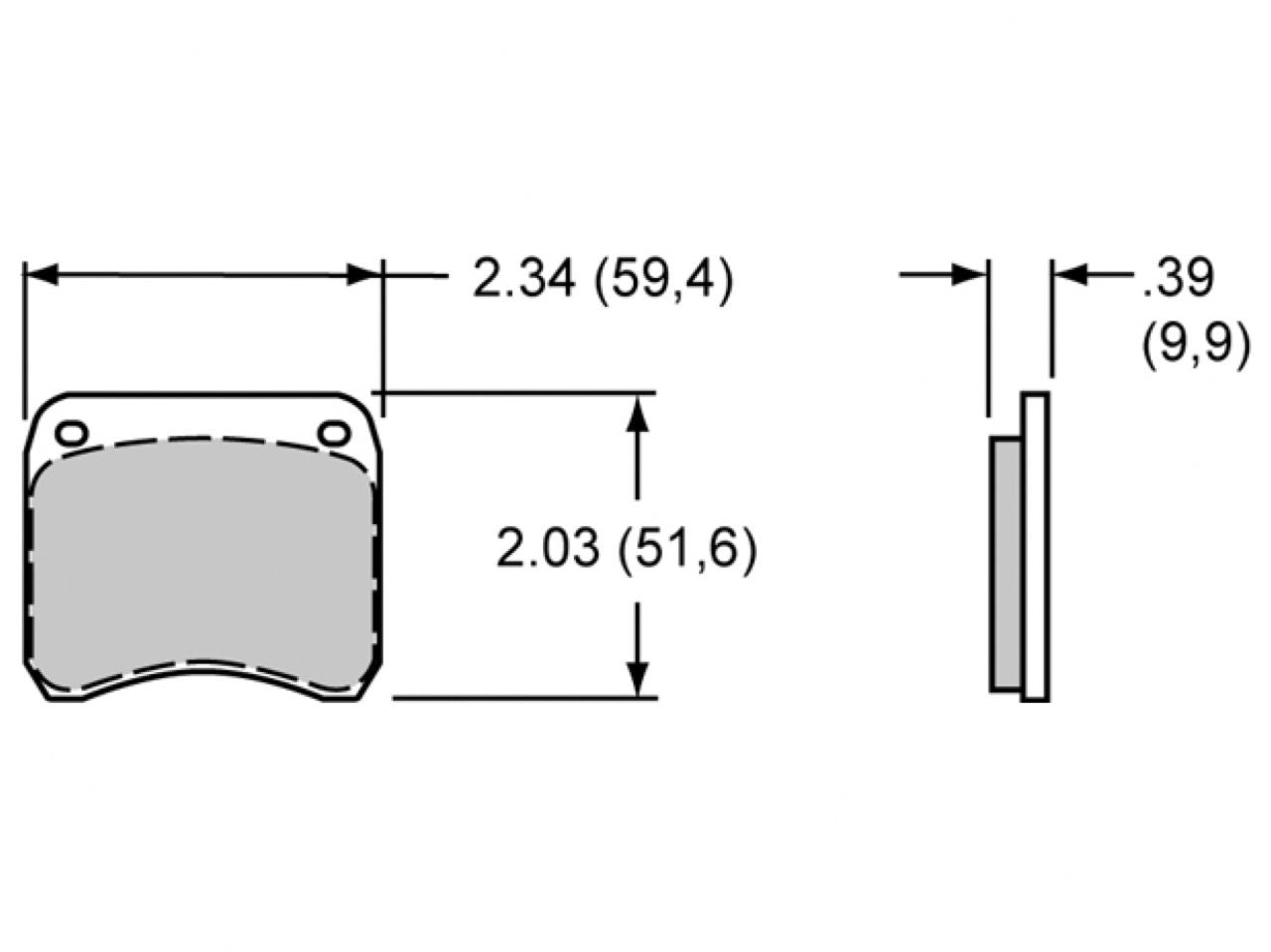 Wilwood PolyMatrix Pad Set