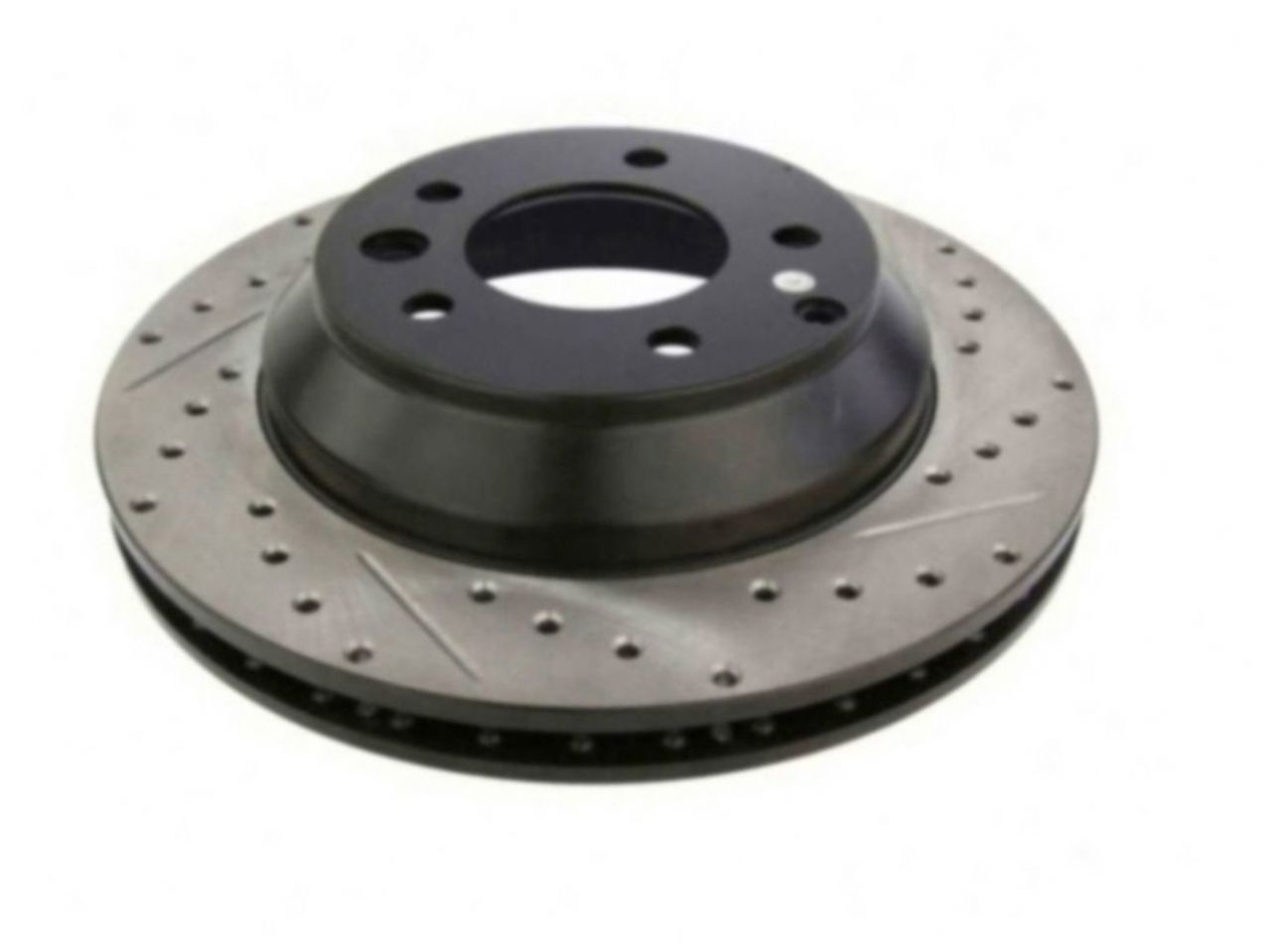 StopTech  Select Sport Drilled And Slotted Brake Rotor; Front Left