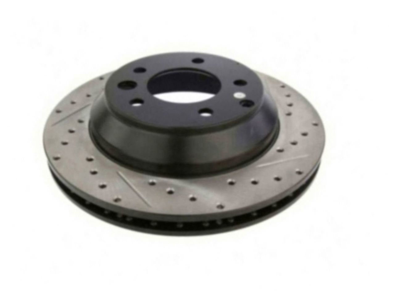 StopTech  Select Sport Drilled And Slotted Brake Rotor; Front Left