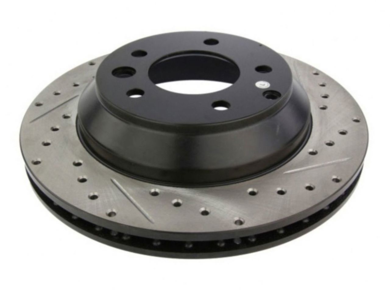 StopTech  Select Sport Drilled And Slotted Brake Rotor; Front Left