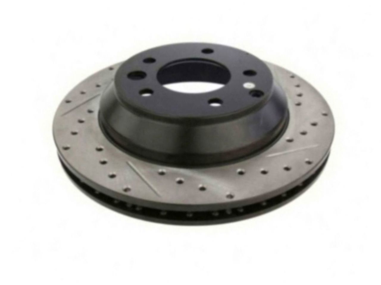 StopTech Select Sport Drilled And Slotted Brake Rotor; Front Left