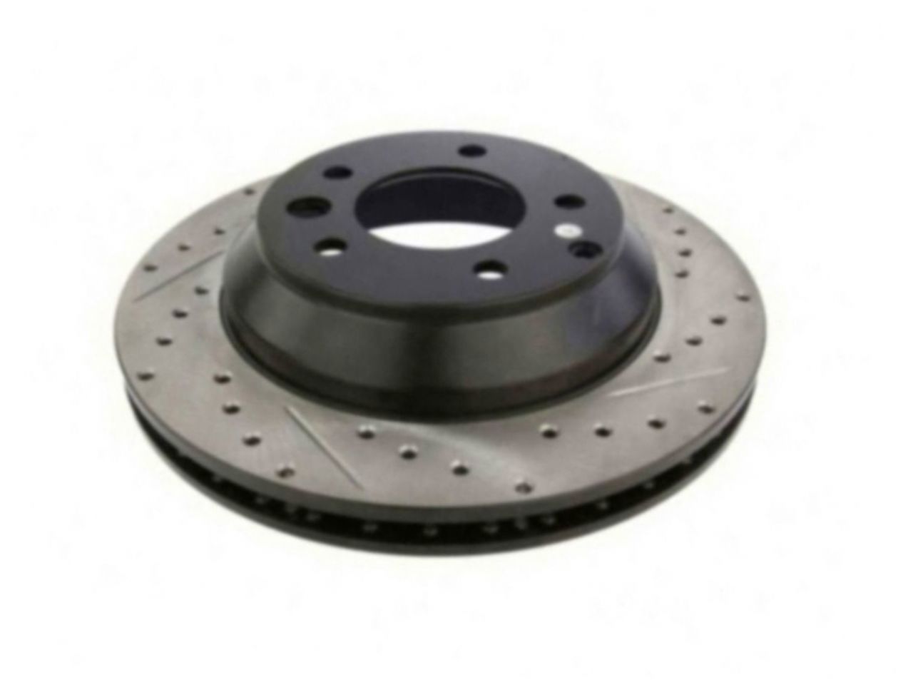 StopTech Select Sport Drilled And Slotted Brake Rotor; Front Left