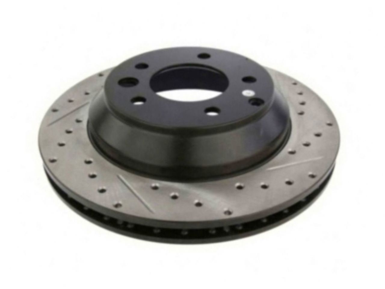 StopTech  Select Sport Drilled And Slotted Brake Rotor; Front Left