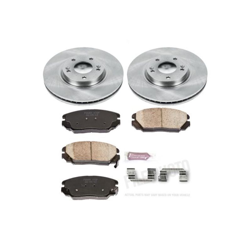 PowerStop PSB Autospecialty Kit Brakes, Rotors & Pads Brake Kits - OE main image