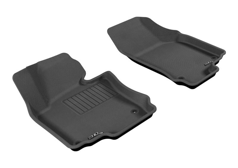 3D MAXpider 2005-2010 Volkswagen Jetta/Golf Kagu 1st Row Floormat - Gray L1VW00811501 Main Image